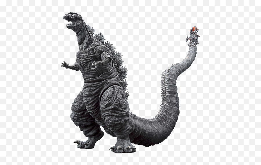 Godzilla The Fourth Frozen Version Collectible Figure By Bandai - Sh Monsterarts Shin Godzilla Png,Godzilla Transparent