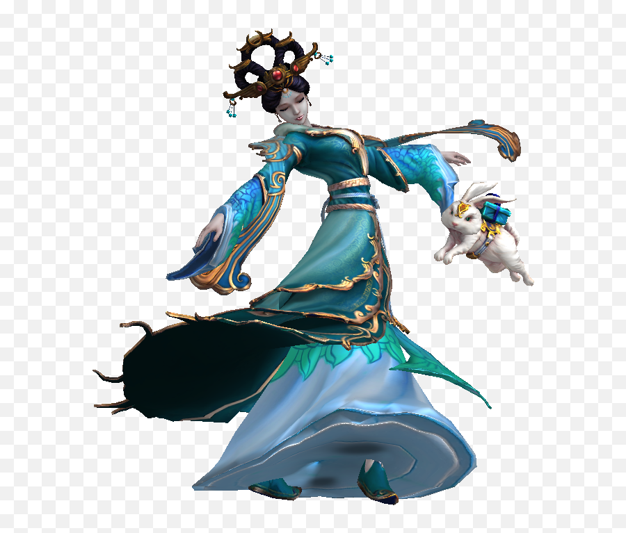 Smite Forums - Chang E Smite Model Png,Smite Logo Transparent