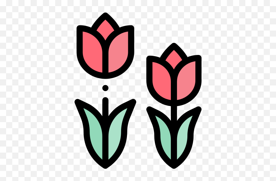 Tulip - Free Nature Icons Language Png,Tulips Icon