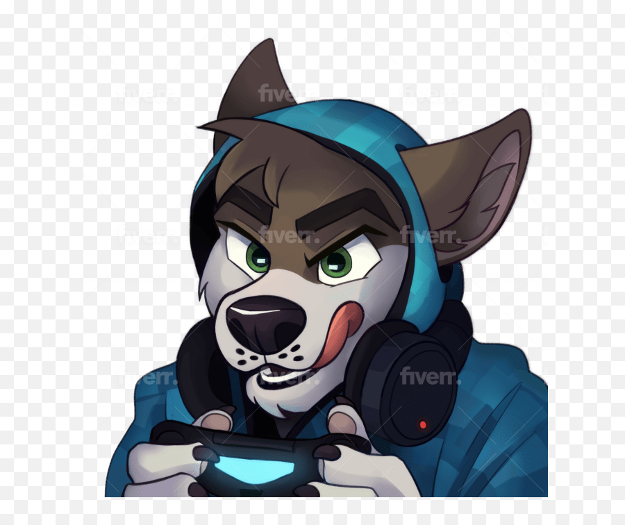 Draw You A Furry Icon By Stynnur Fiverr - Fictional Character Png,Furaffinity Icon Without Name