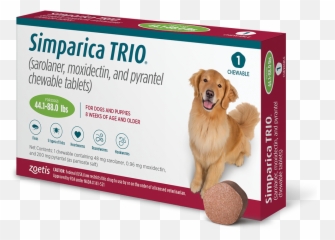 Simparica Trio Zoetis Petcare - For Dogs png