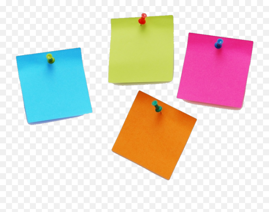 Yellow Sticky Notes Png Image - Post It Notes,Transparent Sticky Notes
