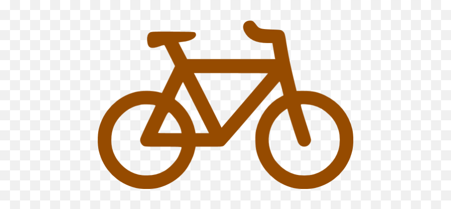 Brown Bicycle Icon - Free Brown Bicycle Icons Brown Bike Icon Png,Road Bike Icon