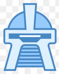 Cylon Head Blue Sci Fi Image - Battlestar Galactica Cylons Head Png,Scifi Icon