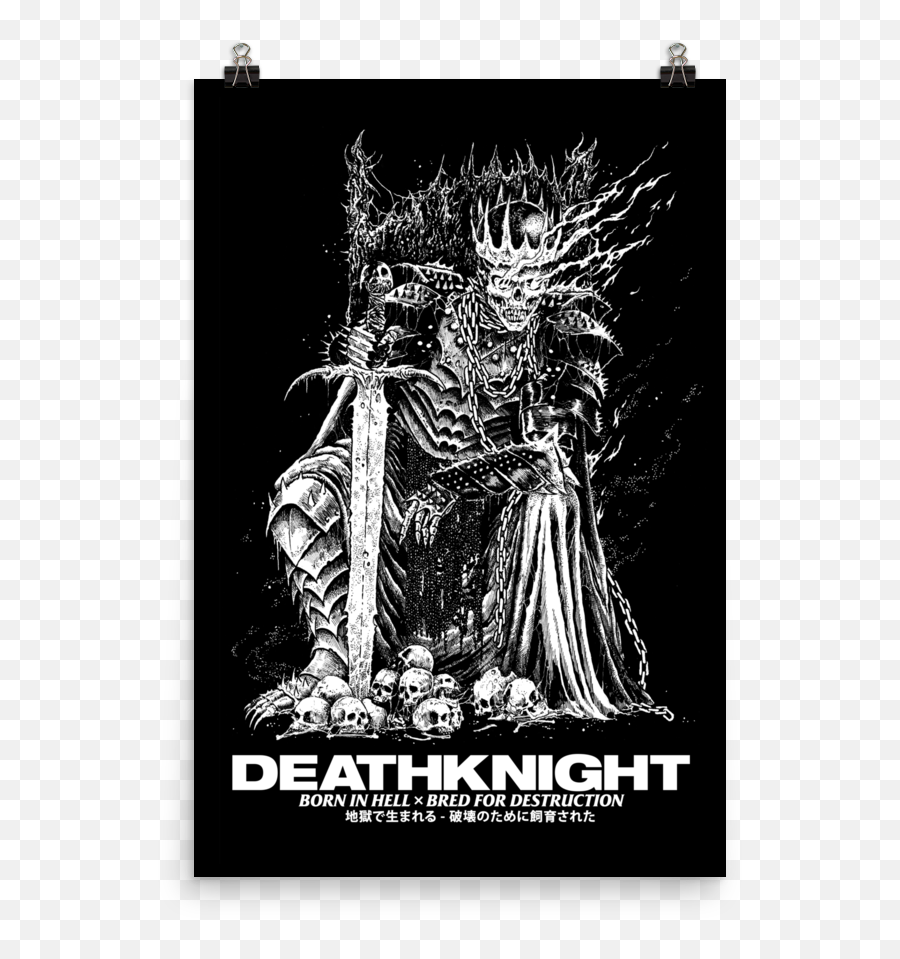 Death Knight Poster 24x36 Png Mark Of The Betrayer Icon