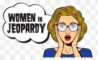Women In Jeopardy - The Public Theatre Clip Art Png,Jeopardy Png