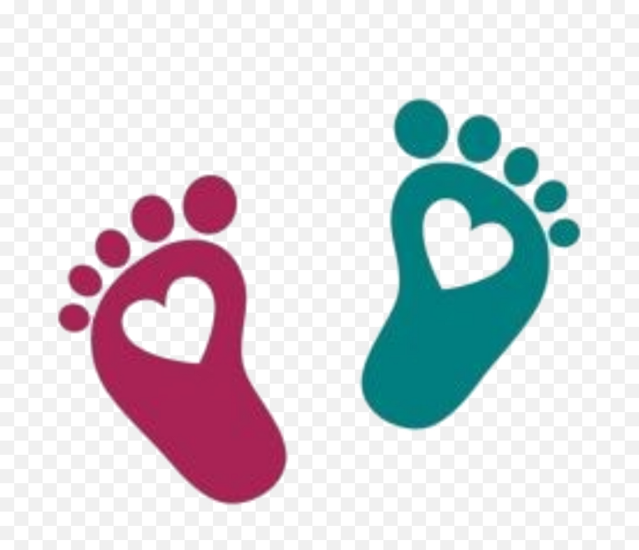 Foot Sticker - Baby Feet Png,Baby Feet Png
