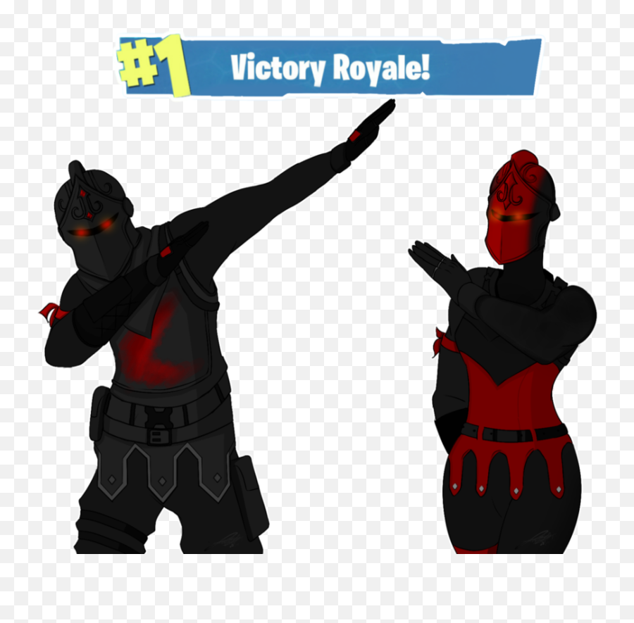 Download Red Knight Fortnite Png Jpg - Black Knight And Red Knight,Royale Knight Png