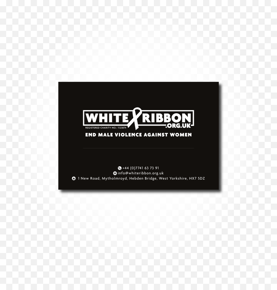 Packs Of Promise Cards White Ribbon Uk - Graphics Png,Business Cards Png
