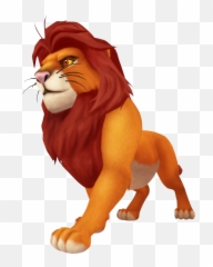 The Lion King Png Images - Kingdom Hearts 1 Simba Summon,Moira Png