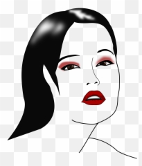 Woman Makeup Png Clipart Transparent - Cartoon