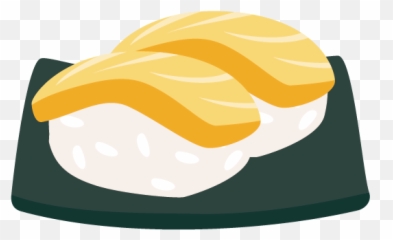 Cartoon Sushi Transparent Clipart - Sushi Cartoon Png,Sushi Transparent