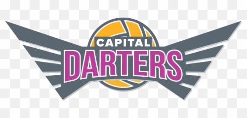 Capital Darters Logo Final - Sunshine Coast Lightning Graphic Design Png,Lightning Logo