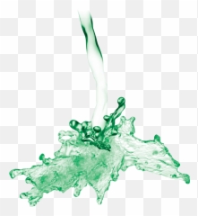 Download Green Water Splash Png Image With No Background - Transparent Liquid