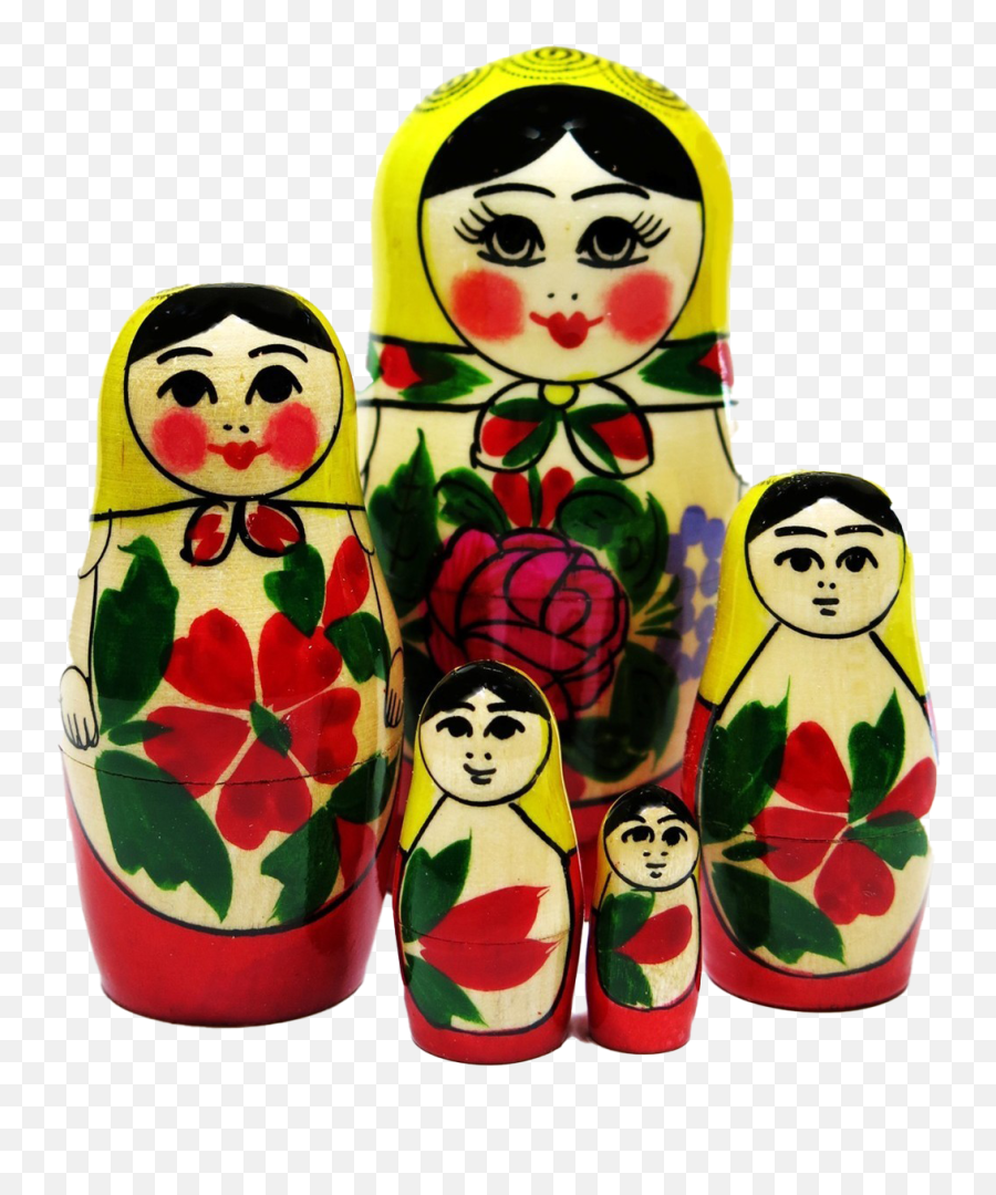 Matryoshka Doll No Background - Matryoshka Doll Png,Doll Transparent Background