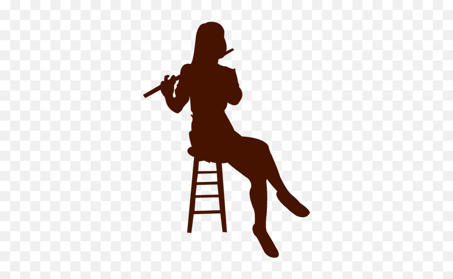 Flute Png Image Mart - Flute Playing Lady Silhouette,Flute Png