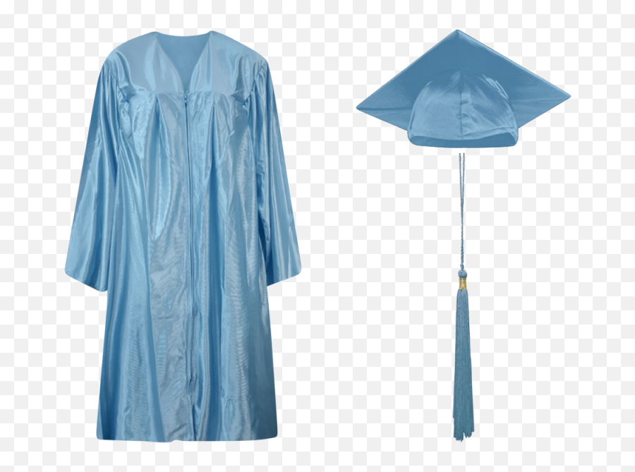 Pre - K Kindergarten Cap Gown And Tassel Set Graduation Toga For Kids Blue Png,Grad Hat Png