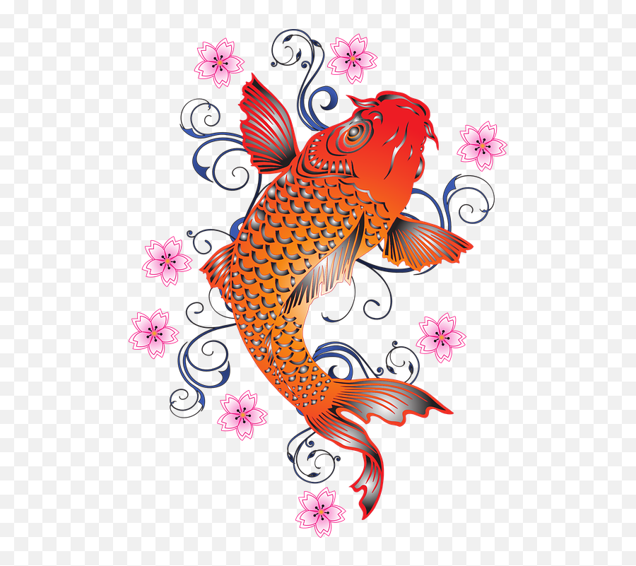 Png Koi Fish 3 Image - Koi Fish Dragon Myth,Koi Fish Png
