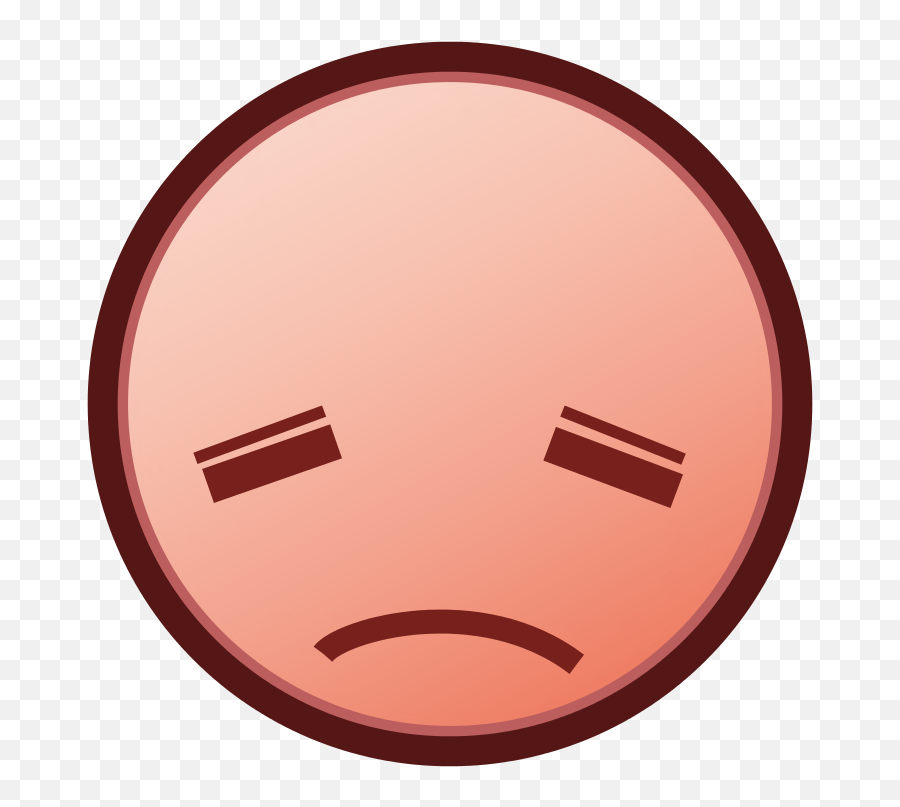 Sad Emoji - Disappointed Sad Emoji Png,Sad Emoji Transparent