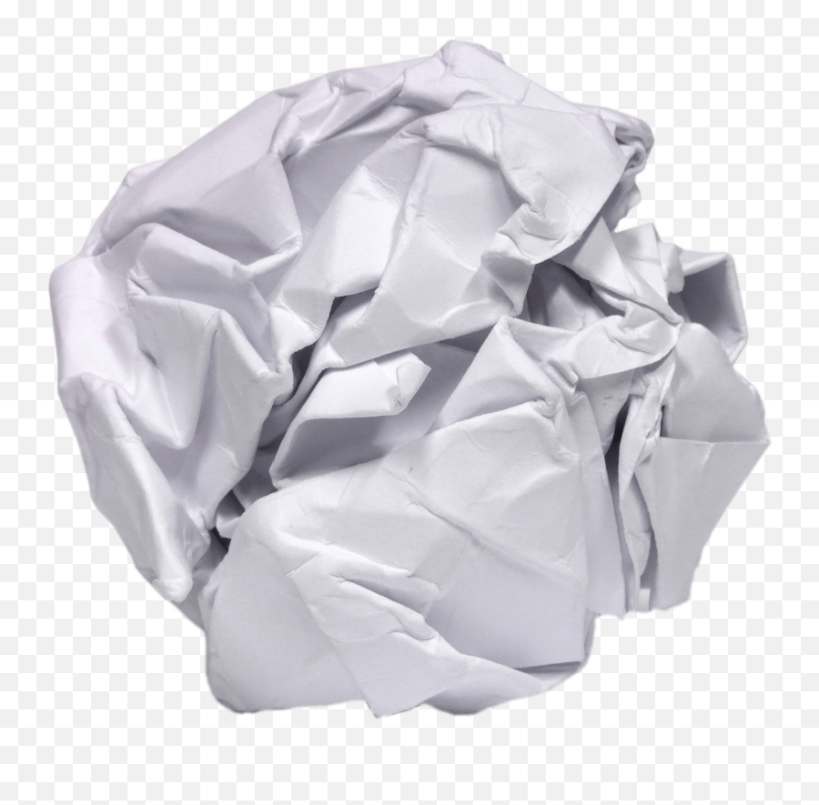Crumpled Paper Ball Transparent Png - Crumpled Paper Clipart,Crumpled Paper Png
