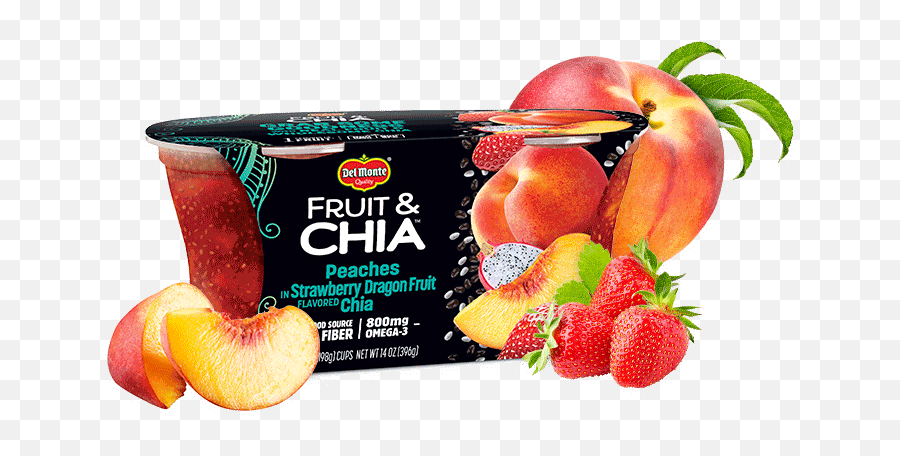 Fruit U0026 Chia Peaches In Strawberry Dragon Flavored - Frutti Di Bosco Png,Dragonfruit Png