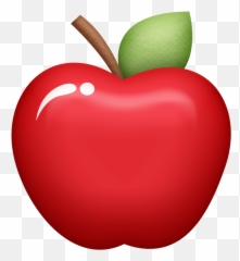 Food Clipart Png - Dibujo Manzana Animada Png,Manzana Png