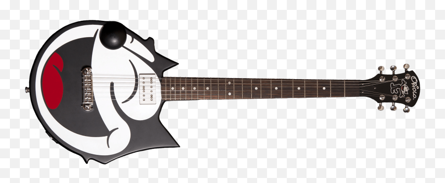 Felix Face Guitar - Oriolo Felix The Cat Guitar Png,Felix The Cat Png