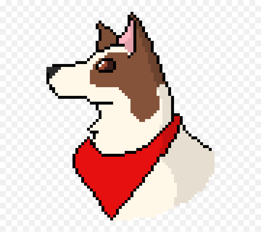Doggo Pixel Art Maker - One Piece Pixel Arte Png,Doggo Png
