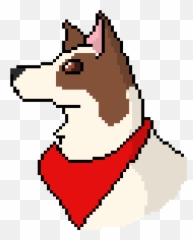 Doggo Pixel Art Maker - One Piece Pixel Arte Png,Doggo Png