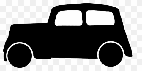 Vintage Car Silhouette Png - In 1920s Clipart
