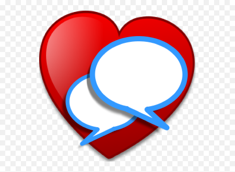 Love Conversation Png Clip Arts For Web - Clipart Heart To Heart Talk,Conversation Png