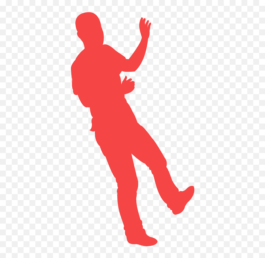 Man Falling Silhouette - Illustration Png,Person Falling Png