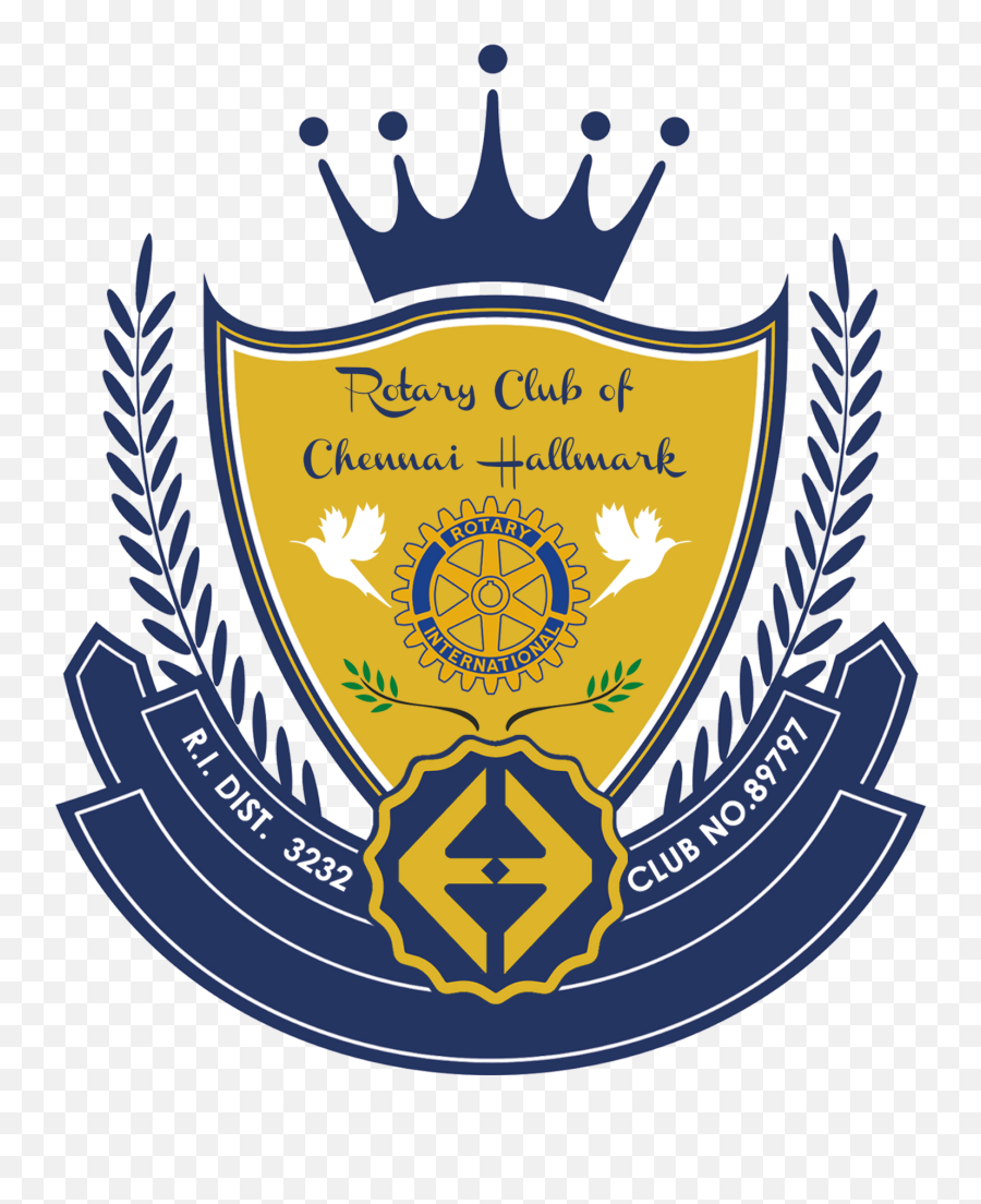 Rotary Club U2013 Of Chennai - Logo Perisai Vektor Png,Hallmark Logo Png