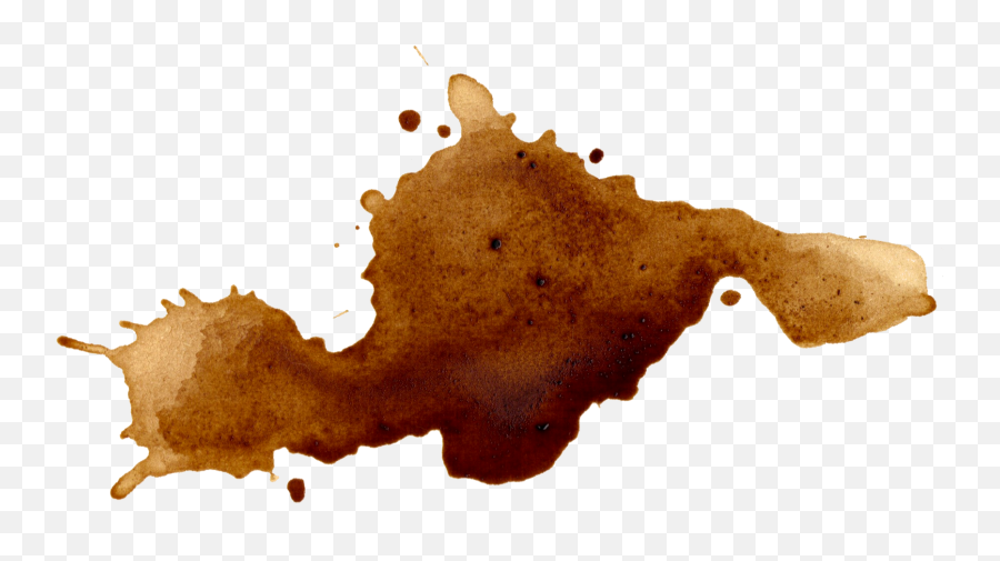 coffee stain transparent