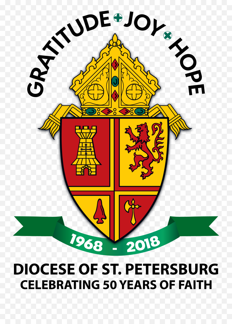 Download 50th Anniversary Logo English - Diocese Of St Petersburg Logo Png,50th Anniversary Logo