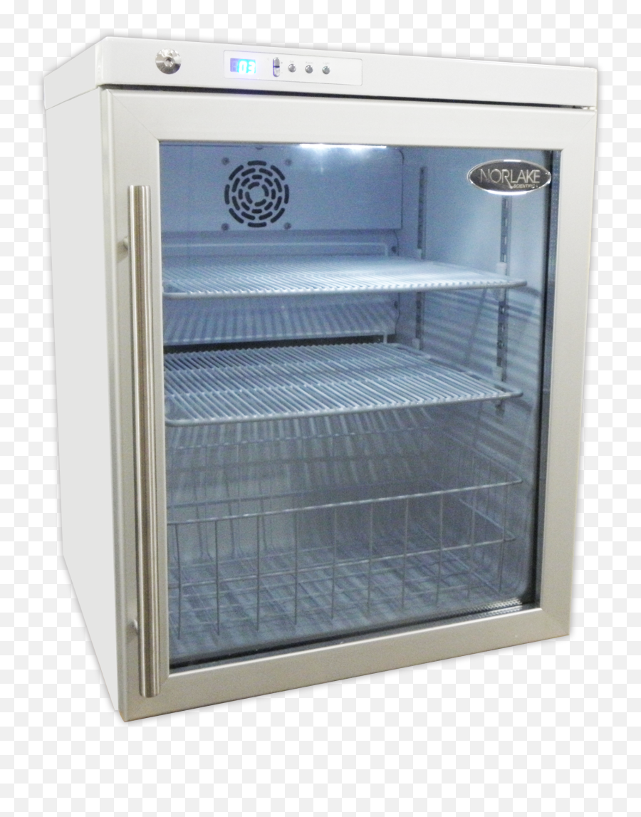 Glass Front Tabletop Lab Refrigerator With Temperature Alarms