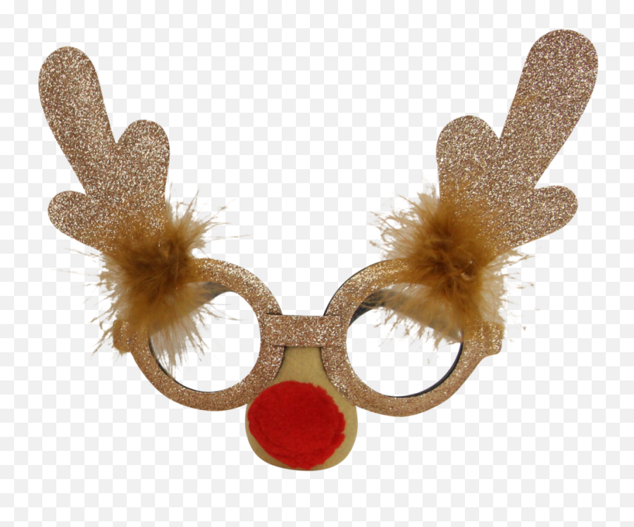 Download Rudolph Nose Png - Christmas Glasses Png,Rudolph Nose Png