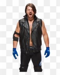 Wwe Aj Styles Jacket Png Image