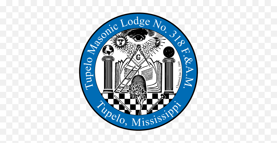 Tupelo Masonic Lodge No 318 Fu0026am - Tupelomason Png,Masonic Lodge Logo