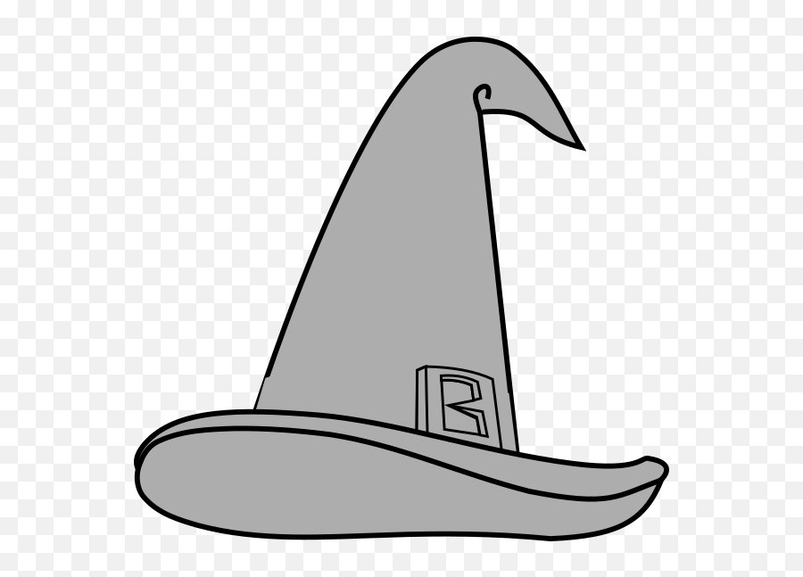 Png Black Wizard Hat Clipart - Gray Wizard Hat Png,Wizard Hat Transparent