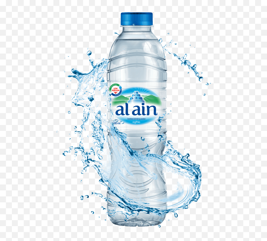 Al Ain Water - Transparent Background Water Splash Png,Bottled Water Png