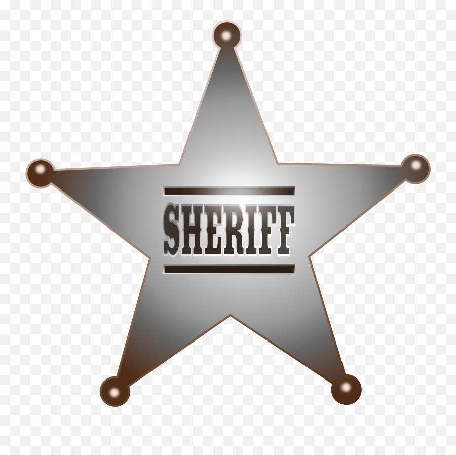 Dallas Cowboys Clipart Badge - Western Sheriff Badge Clipart Png,Dallas Cowboys Star Png