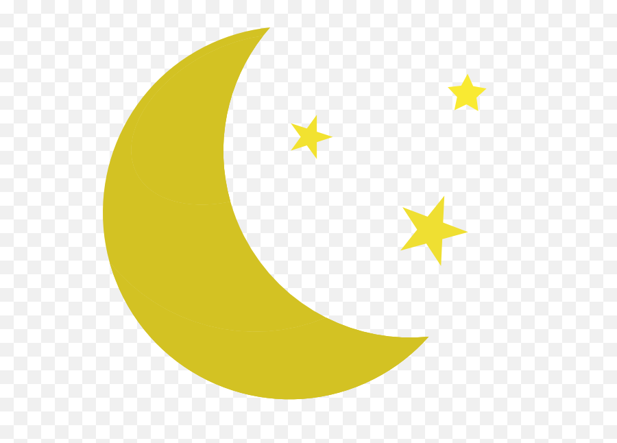 Night Stars Png - Moon And Star Clipart Png,Night Stars Png