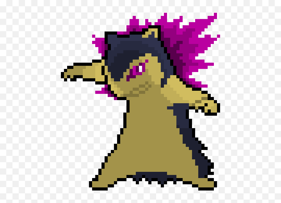 Shiny Typhlosion Pixel Art Maker - Fictional Character Png,Typhlosion Png