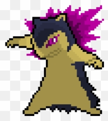 Shiny Typhlosion Pixel Art Maker - Fictional Character Png,Typhlosion Png