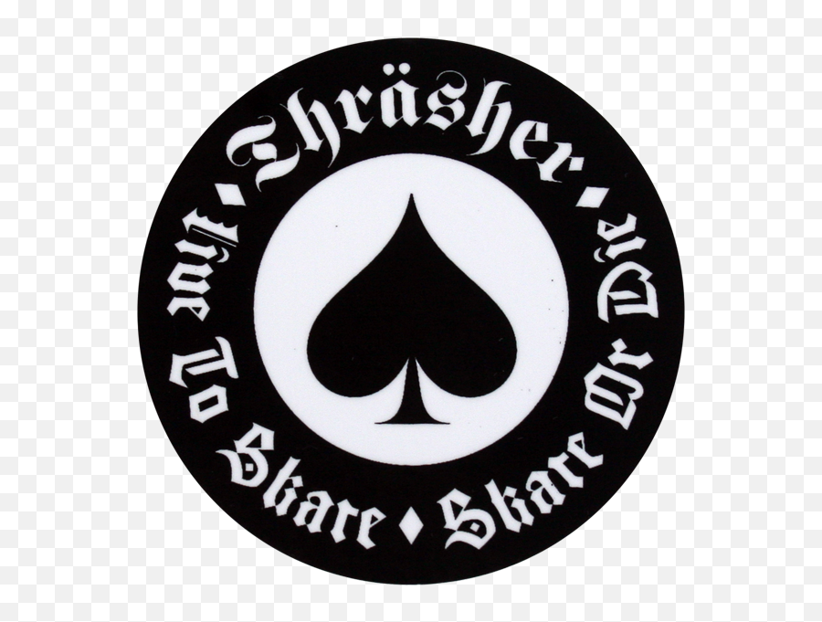 Thrasher Oath Decal Single Asst - Thrasher Oath Png,Thrasher Logo Wallpaper