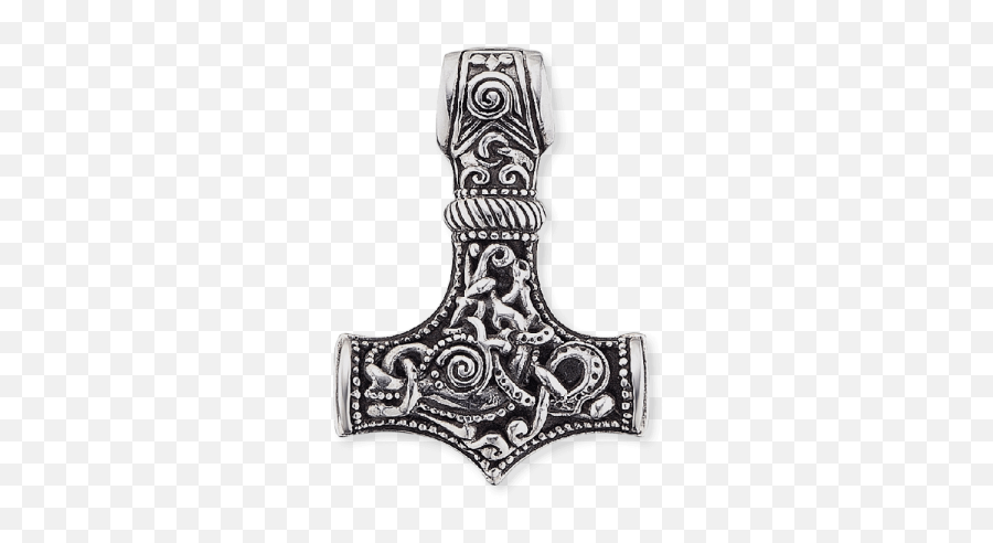 Gervida Pendant Thoru0027s Hammer Silver - Locket Png,Thors Hammer Png