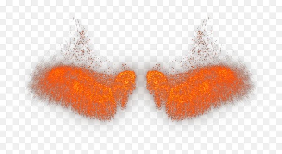 Looping Ember Angel Wings Flapping 1 - Color Gradient Png,Castiel Halloween Icon