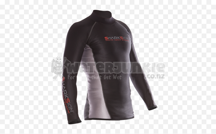 Mens Sharkskin Long Sleeve Chillproof - Sharkskin Top Png,Mares Icon Hd Screen Protector