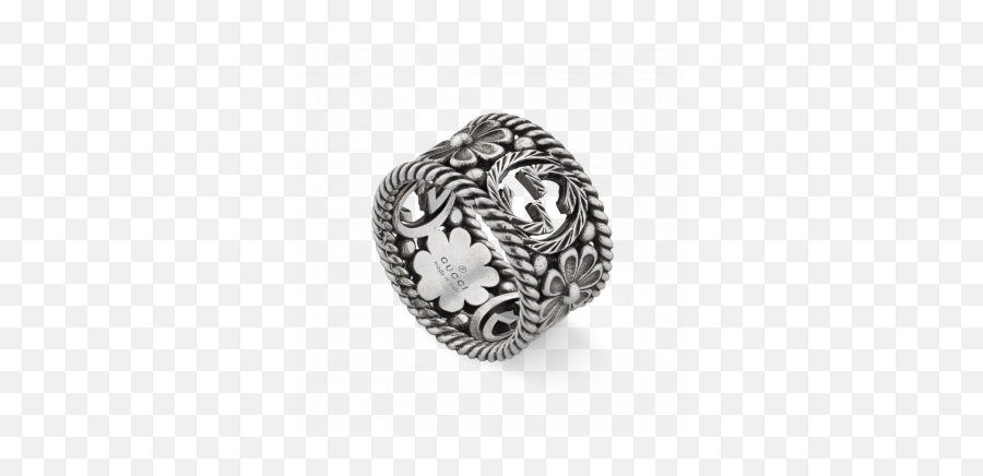 Rings - Gucci Interlocking Flower Ring Png,Gucci Icon Thin Band Ring